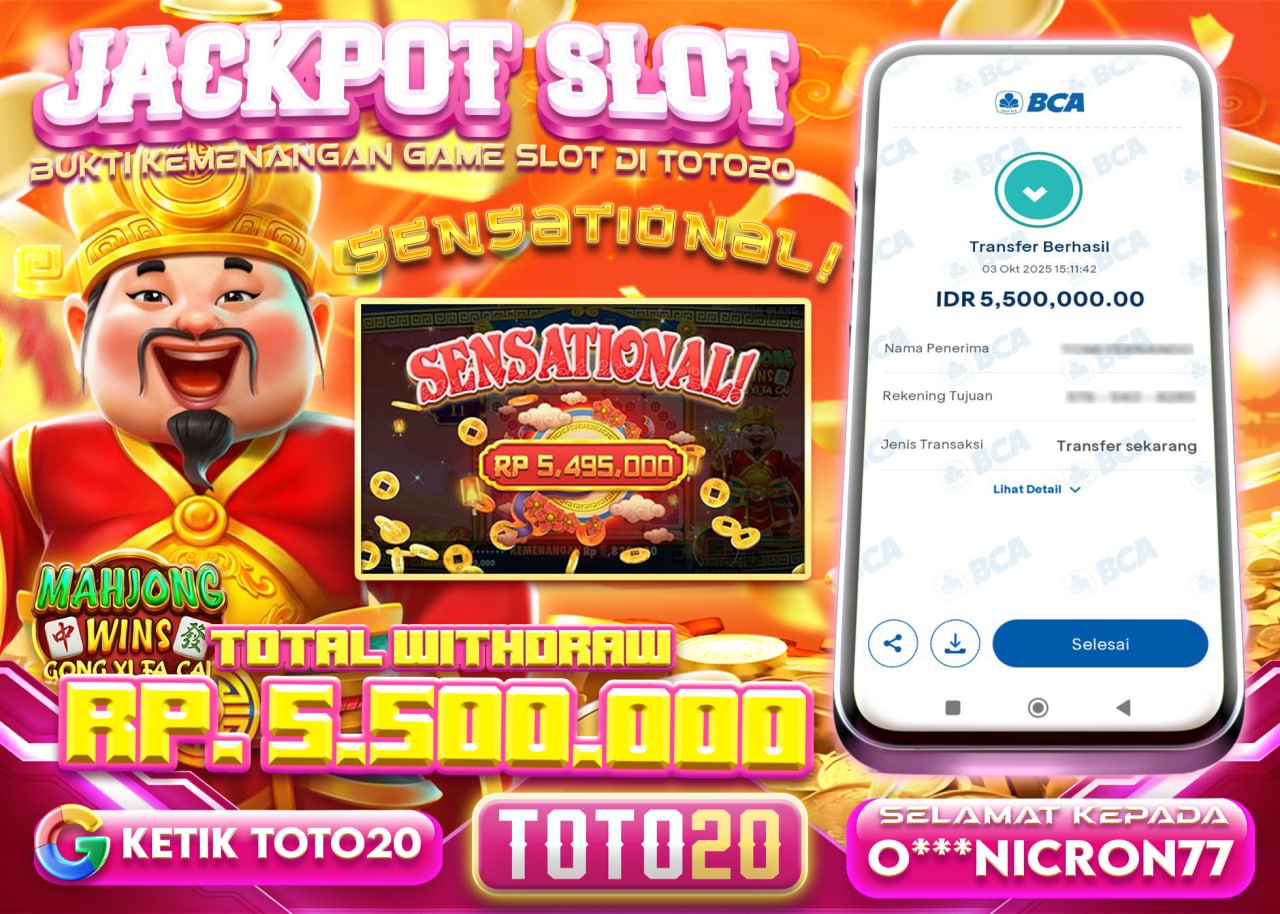 O***NICRON77 JACKPOT MAHJONG WINS Rp 5.500.000 - LUNAS